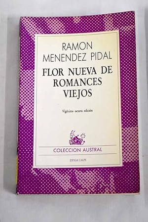 Imagen del vendedor de Flor nueva de romances viejos a la venta por Alcan Libros