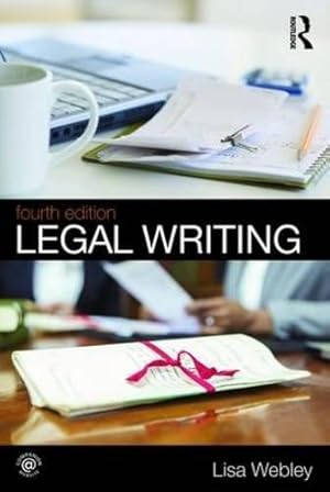 Imagen del vendedor de Legal Writing a la venta por WeBuyBooks