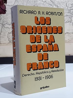 Imagen del vendedor de Los orgenes de la Espaa de Franco. a la venta por Librera Miau