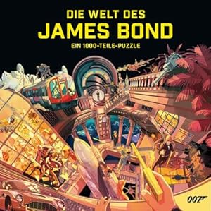 Imagen del vendedor de Die Welt des James Bond : Ein Puzzle a la venta por AHA-BUCH GmbH