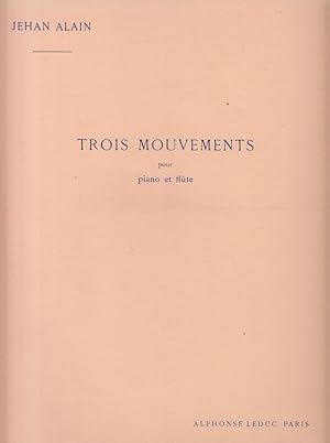 Trois Mouvements for Flute and Piano