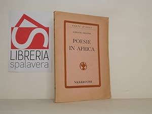 Bild des Verkufers fr Poesie in Africa zum Verkauf von Libreria Spalavera