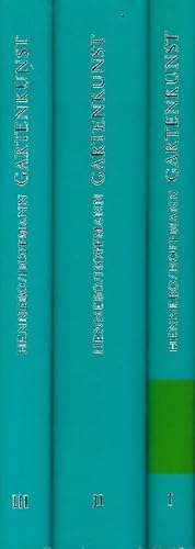 Bild des Verkufers fr Geschichte der deutschen Gartenkunst Band 1: Grten des Mittelalters. Band 2: Der architektonische Garten.Renaissance und Barock. Band 3: Der Landschaftsgarten zum Verkauf von Antiquariat Lcke, Einzelunternehmung