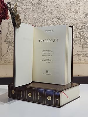 Tragedias, en 2 tomos. Traducción y notas de A. Medina, J. A. López y José Luis García Calvo. Int...