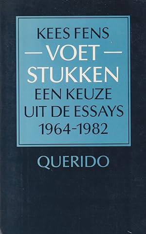 Seller image for Voetstukken. Een keuze uit de essays 1964-1980 for sale by In 't Wasdom - antiquariaat Cornelissen & De Jong