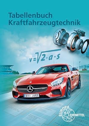 Tabellenbuch Kraftfahrzeugtechnik Mit Formelsammlung