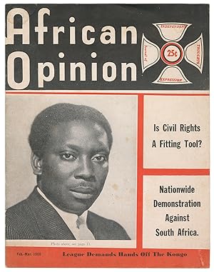 African Opinion: Journal of Independent Thoughts and Expression, Vol. 6, Nos. 11-12, Feb.-Mar. 1965