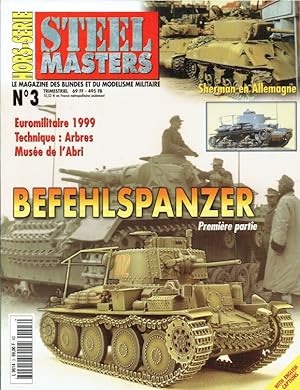 Seller image for STEEL MASTERS HORS-SERIE NO.3: LES BEFEHLSPANZER 1935-1945 (1) for sale by Paul Meekins Military & History Books