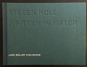Bild des Verkufers fr Written in Water: Watercolours 1992-2001. zum Verkauf von Antiquariat Im Seefeld / Ernst Jetzer