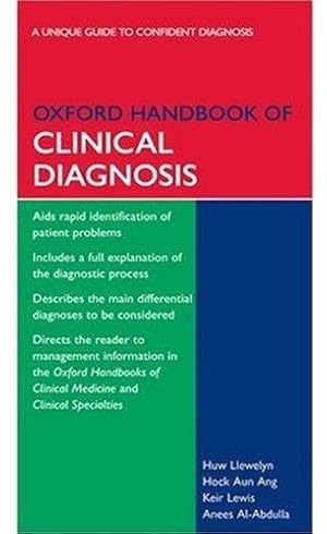 Bild des Verkufers fr Oxford Handbook of Clinical Diagnosis (Oxford Handbooks Series) zum Verkauf von WeBuyBooks