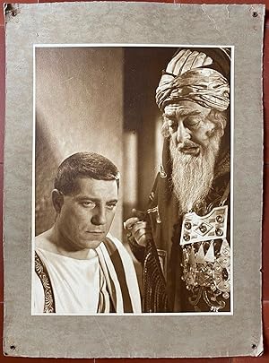 Photo originale GOLGOTHA Harry Baur JEAN GABIN Julien Duvivier 29x39cm