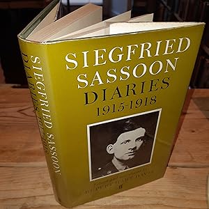 Immagine del venditore per Siegfried Sassoon Diaries, 1915-1918 venduto da Oakholm Books