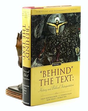 Seller image for 'Behind' the Text: History and Biblical Interpretation (Scripture and Hermeneutics Series) for sale by Arches Bookhouse