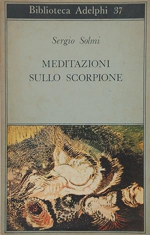 Seller image for Meditazioni sullo scorpione e altre prose for sale by FABRISLIBRIS