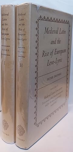 Seller image for Medieval Latin And The Rise Of European Love-Lyric Two ( 2 ) Volumes - Problems And Interpretations & Medieval Latin Love-Poetry for sale by Clarendon Books P.B.F.A.