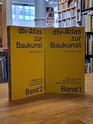 dtv-Atlas zur Baukunst - Tafeln und Texte, Band 1: Allgemeiner Teil - Baugeschichte von Mesopotam...