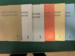 Image du vendeur pour internationale situationniste 1-12 (N 1 Juin 1958 - N 2 Dcembre 1958 - N 3 Dcembre 1959 - N 4 Juin 1960 - N 5 Dcembre 1960 - N 6 Juin 1961 - N 7 Avril 1962 - N 8 Janvier 1963 - N 9 Aout 1964 - N 10 Mars 1966 - N 11 0ctobre 1967 - N 12 Septembre 1969) Collection complte mis en vente par ART...on paper - 20th Century Art Books