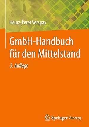 Seller image for GmbH-Handbuch fr den Mittelstand for sale by moluna
