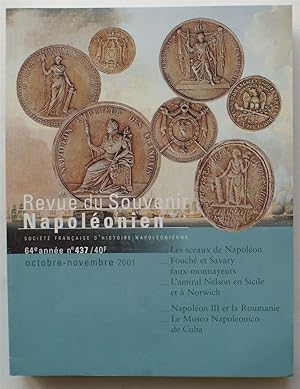 Revue du souvenir napoléonien - Numéro 437 de octobre-novembre-décembre 2001 - Numéro-souvenir : ...