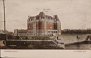 Empress Hotel, Victoria, B.C. 1909 - Observation Car, Vancouver, B.C. 1913 - Post Cards (2)