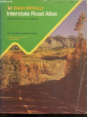 Image du vendeur pour Interstate road atlas - united states, canada, mexico - up to date maps with marginal indexes - the map compartment road guide mis en vente par Le-Livre