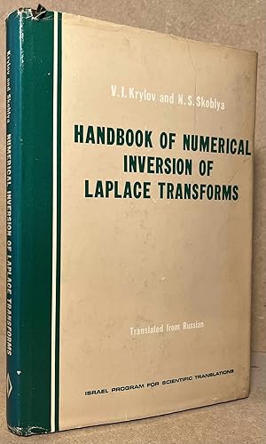 Handbook of Numerical Inversion of Laplace Transforms
