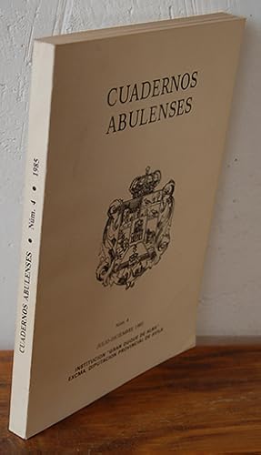 Imagen del vendedor de CUADERNOS ABULENSES, Nm. 4. Julio-Diciembre 1985 a la venta por EL RINCN ESCRITO