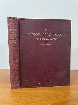 Immagine del venditore per A Harmony of the Gospels for Historical Study An Analytical Synopsis of the Four Gospels venduto da Matthew's Books