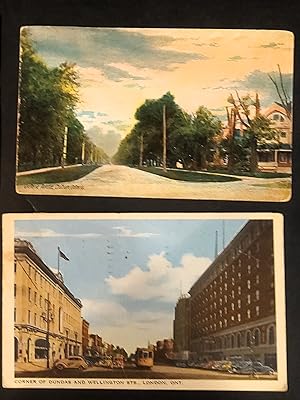 4 Postcards - Vintage Ontario Scenes