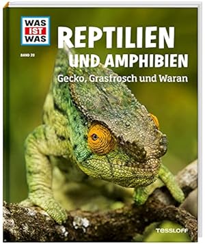 Image du vendeur pour WAS IST WAS Band 20 Reptilien und Amphibien. Gecko, Grasfrosch und Waran mis en vente par WeBuyBooks