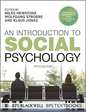 Seller image for Introduction to Social Psychology (BPS Textbooks in Psychology) for sale by WeBuyBooks