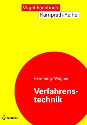 Imagen del vendedor de Verfahrenstechnik (Kamprath-Reihe) a la venta por Studibuch