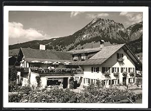 Bild des Verkufers fr Ansichtskarte Bad Oberdorf /Allgu, Hotel-Pension Haus Hartmann, Lange Gasse 27 zum Verkauf von Bartko-Reher