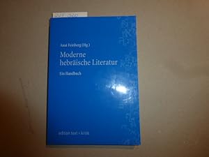 Seller image for Moderne hebrische Literatur : Ein Handbuch. for sale by Krull GmbH
