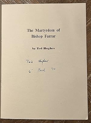 The Martyrdom of Bishop Farrar