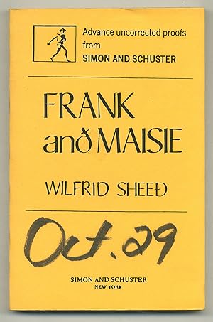 Seller image for Frank and Maisie: A Memoir with Parents for sale by Between the Covers-Rare Books, Inc. ABAA