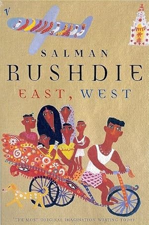 Imagen del vendedor de EAST, WEST Short Story Collection Paperback Book (Salman Rushdie - 1995) a la venta por Comics Monster