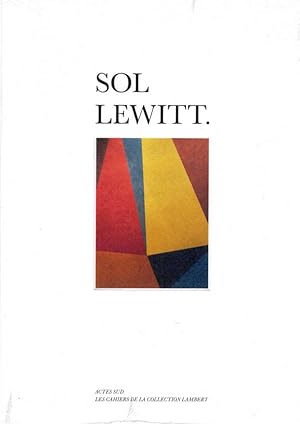 Imagen del vendedor de SOL LEWITT. a la venta por Sainsbury's Books Pty. Ltd.