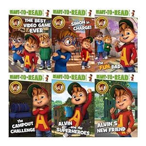 Bild des Verkufers fr Alvinnn!!! & the Chipmunks LEVEL 2 Readers 1-6 CP zum Verkauf von Lakeside Books
