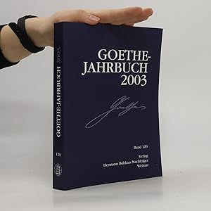 Imagen del vendedor de Goethe-Jahrbuch 2003 a la venta por Bookbot
