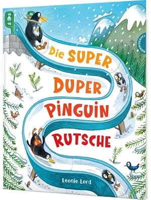 Bild des Verkufers fr Die Super Duper Pinguin Rutsche: Witziges Bilderbuch mit Fahrzeugen & Tieren zum Verkauf von buchlando-buchankauf