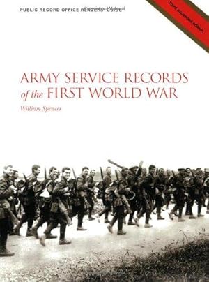 Bild des Verkufers fr Army Service Records of the First World War (Public Record Office Readers Guide): No 13 zum Verkauf von WeBuyBooks