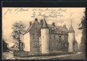 Carte postale Ligny, château Rückseite