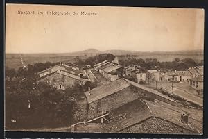 Carte postale Nonsard, vue partielle, Im Hintergrund der Montsec