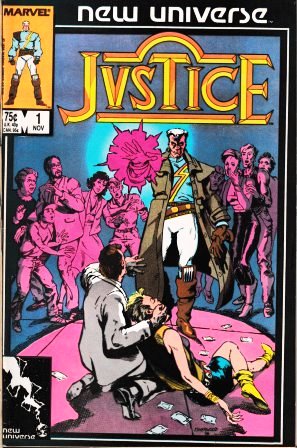 Bild des Verkufers fr Justice: Vol 1 #1 - November 1986 zum Verkauf von bbs