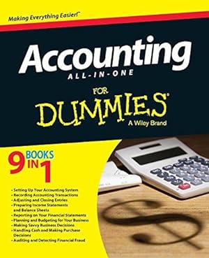 Image du vendeur pour Accounting All-in-One For Dummies (For Dummies Series) mis en vente par WeBuyBooks