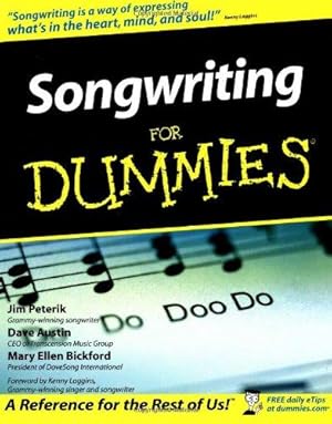 Immagine del venditore per Songwriting For Dummies® venduto da WeBuyBooks