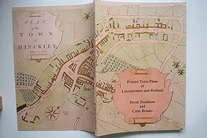 Bild des Verkufers fr Printed town plans of Leicestershire and Rutland zum Verkauf von Aucott & Thomas