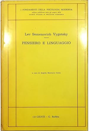 Seller image for Pensiero e linguaggio for sale by Libreria Tara