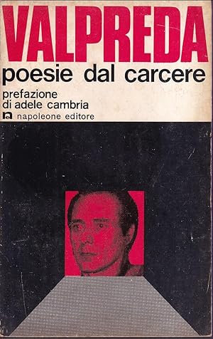 Immagine del venditore per Poesie dal carcere Prefazione di Adele Cambria Introduzione di Nicola Lombardi venduto da Libreria Tara